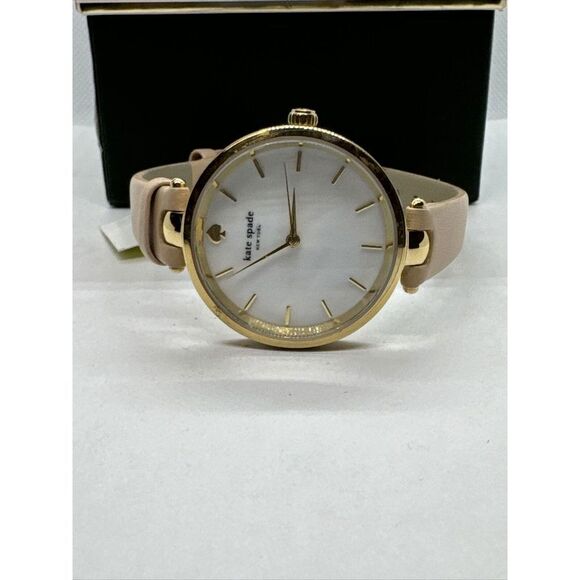 Kate Spade Holland KSW1281 Women's Pink Leather Strap Analog Dial Watch JNA136 - Picture 5 of 11